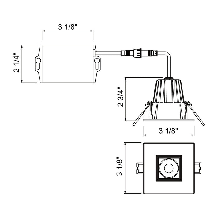 Eurofase 34891-40-02 LED Recessed, White