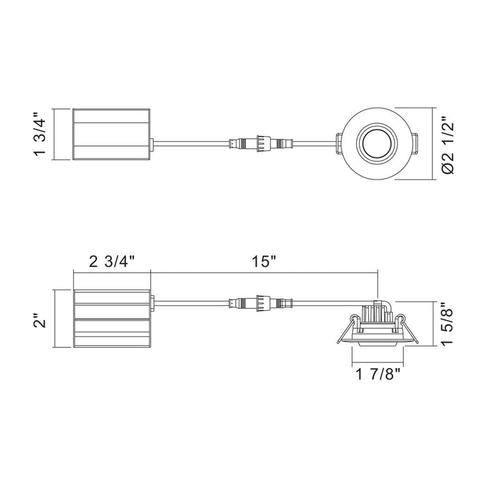 Eurofase 34894-40-02 LED Recessed, White