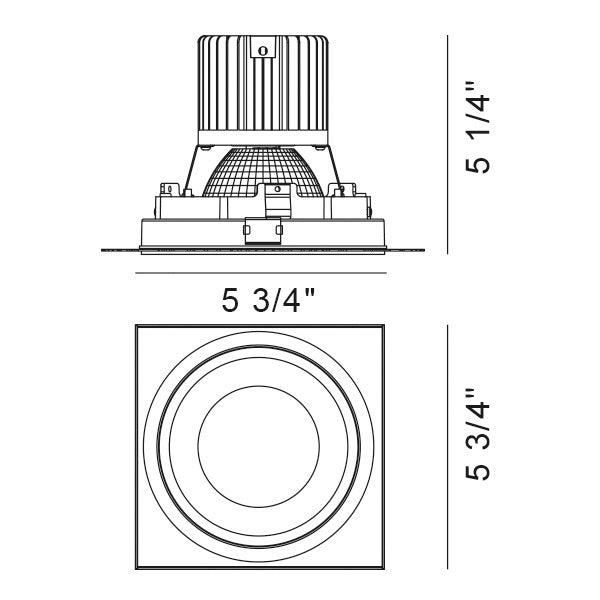 Eurofase 35139-30-02 One Light Downlight, White