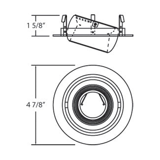 Eurofase R013-04 Eyeball, Satin Nickel