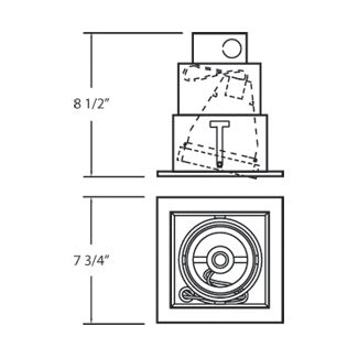 Eurofase TE131-0N Recessed, Black