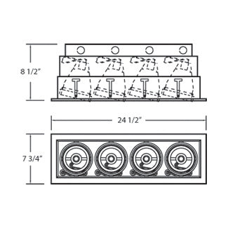 Eurofase TE134A-22 Recessed, White