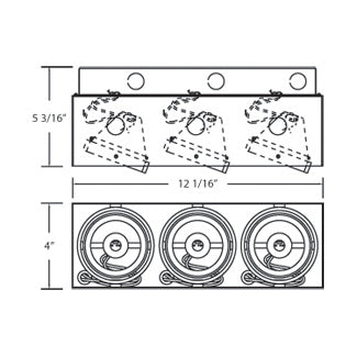 Eurofase TE213TR-02 Recessed, White