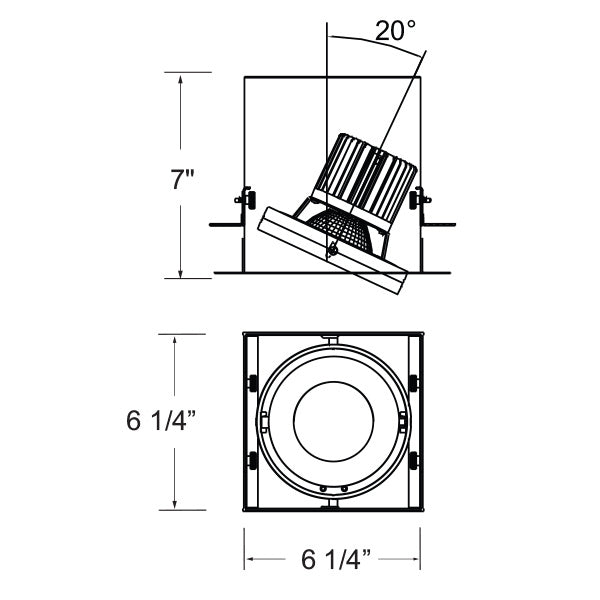 Eurofase TE221LED-35-4-02 LED Recessed, White