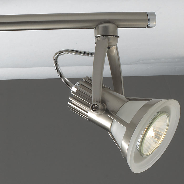 Eurofase TK-3VTX3-34 Three Light Track Fixture, Satin Nickel