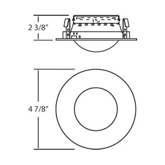 Eurofase TR-A401-123 Showr Dome, Chrome