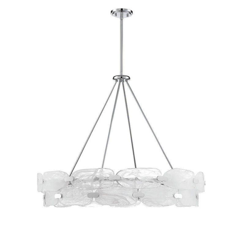 Savoy House 7-2351-12-11 12 Light Pendant, Chrome