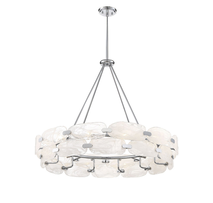 Savoy House 7-2351-12-11 12 Light Pendant, Chrome