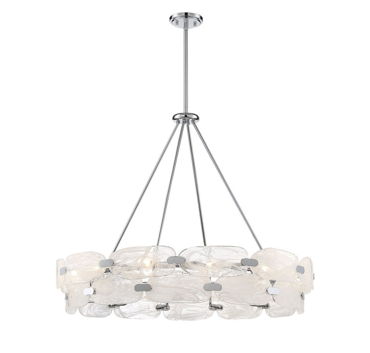 Savoy House 7-2351-12-11 12 Light Pendant, Chrome