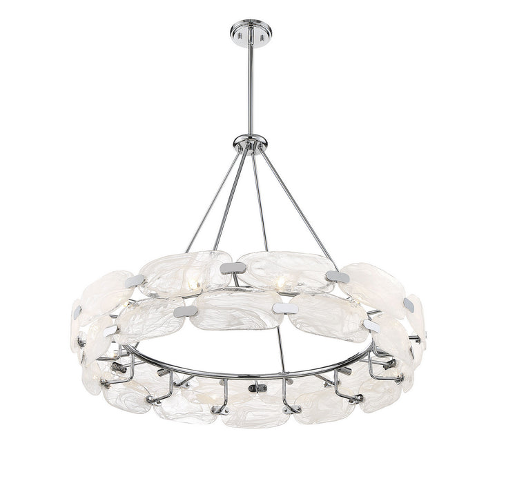 Savoy House 7-2351-12-11 12 Light Pendant, Chrome