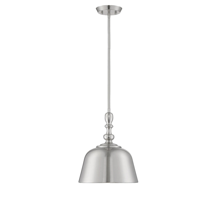 Savoy House 7-3751-1-SN One Light Pendant, Satin Nickel