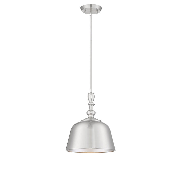Savoy House 7-3751-1-SN One Light Pendant, Satin Nickel