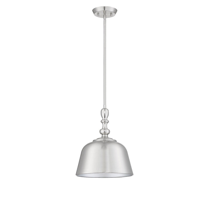 Savoy House 7-3751-1-SN One Light Pendant, Satin Nickel
