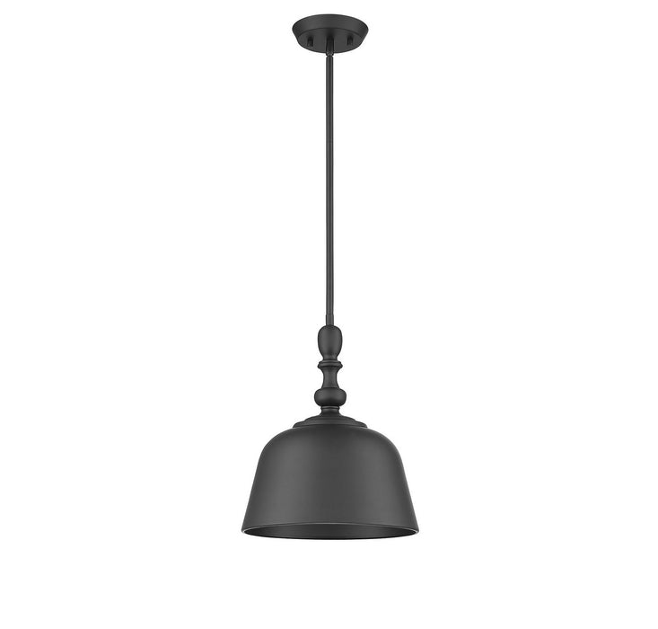 Savoy House 7-3751-1-89 One Light Pendant, Matte Black