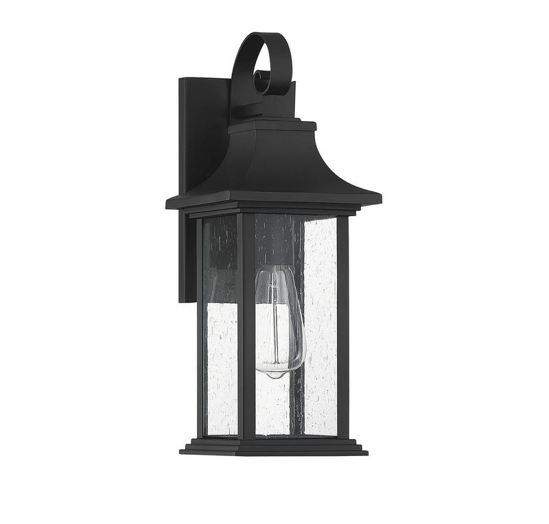 Savoy House 5-450-BK One Light Wall Sconce, Matte Black