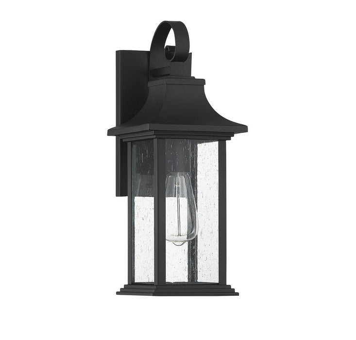 Savoy House 5-450-BK One Light Wall Sconce, Matte Black