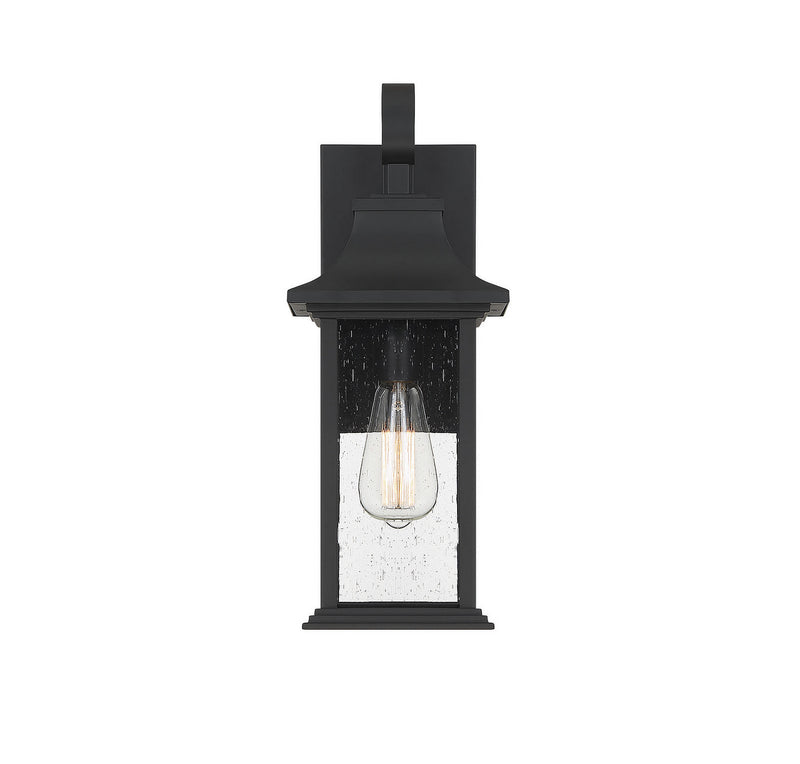 Savoy House 5-450-BK One Light Wall Sconce, Matte Black