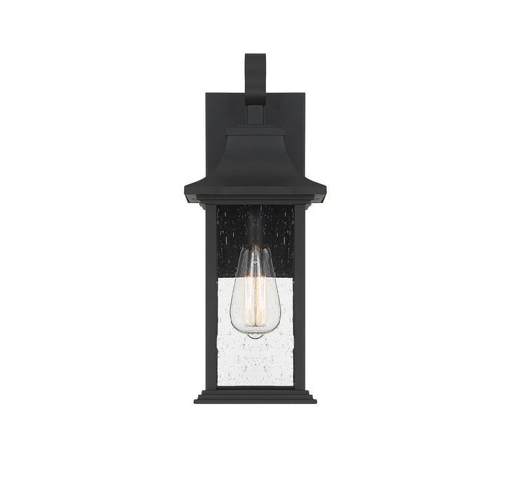 Savoy House 5-450-BK One Light Wall Sconce, Matte Black