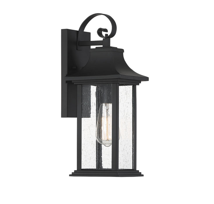 Savoy House 5-450-BK One Light Wall Sconce, Matte Black
