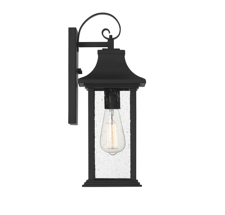 Savoy House 5-450-BK One Light Wall Sconce, Matte Black