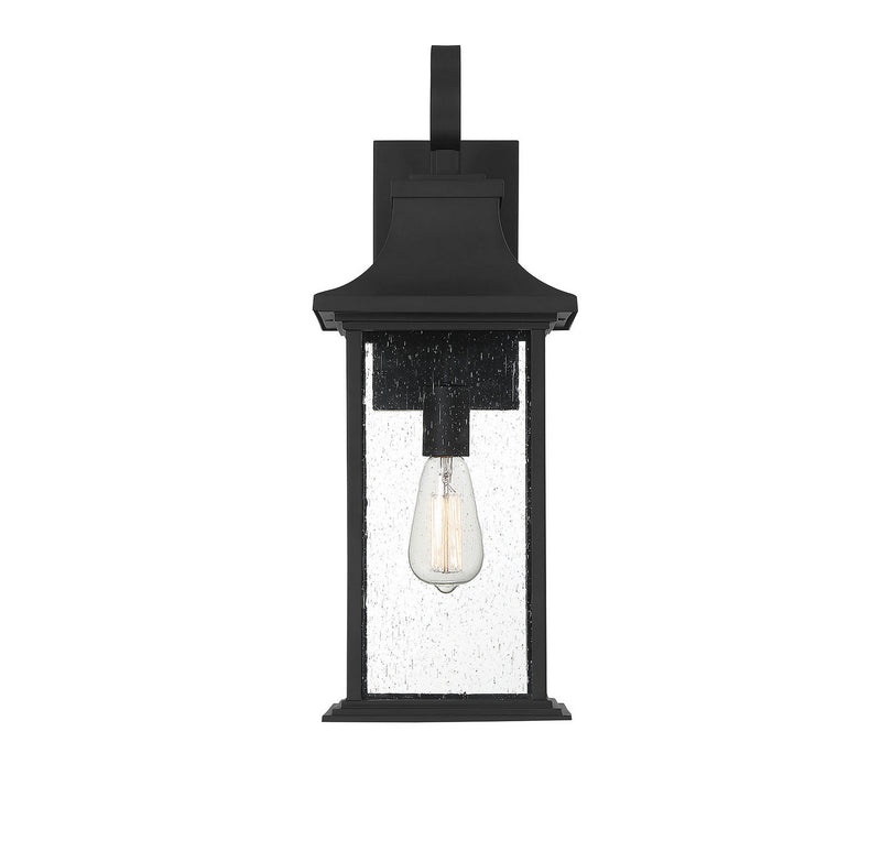 Savoy House 5-451-BK One Light Wall Sconce, Matte Black