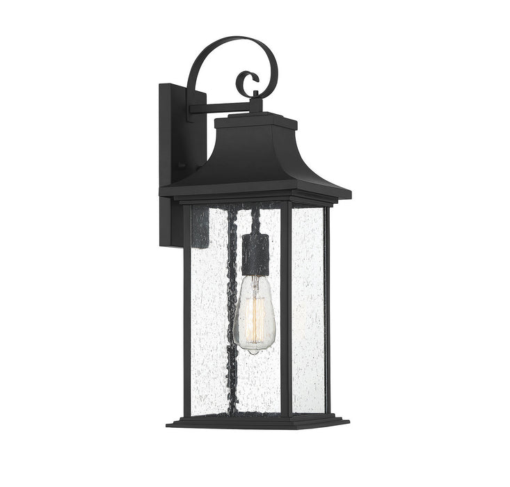 Savoy House 5-451-BK One Light Wall Sconce, Matte Black