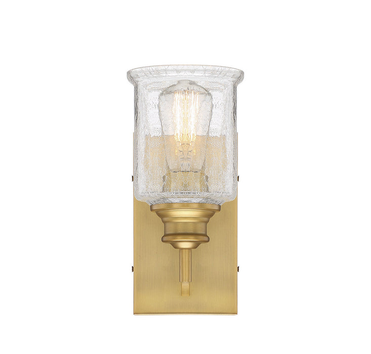 Savoy House 9-1972-1-322 One Light Bath, Warm Brass