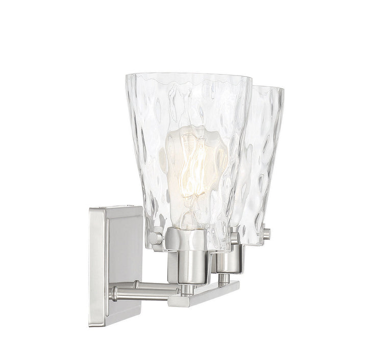 Savoy House 8-4508-2-SN Two Light Bath Bar, Satin Nickel