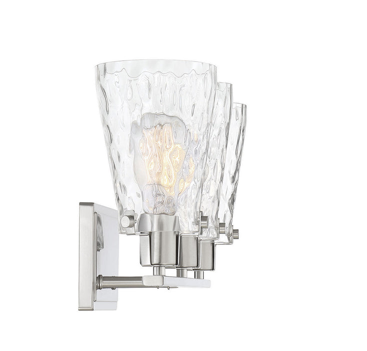 Savoy House 8-4508-3-SN Three Light Bath Bar, Satin Nickel