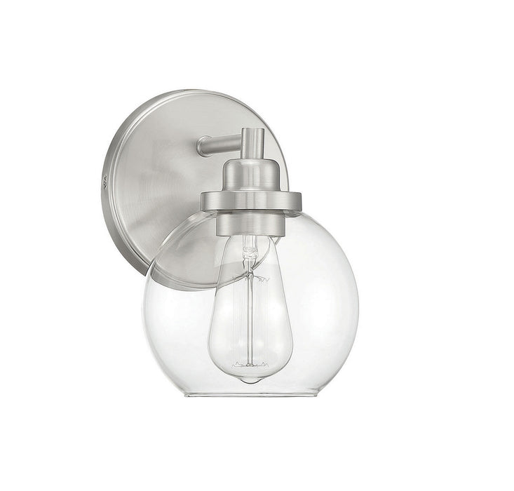 Savoy House 9-4050-1-SN One Light Bath, Satin Nickel