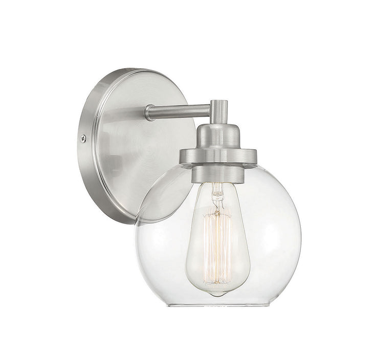Savoy House 9-4050-1-SN One Light Bath, Satin Nickel