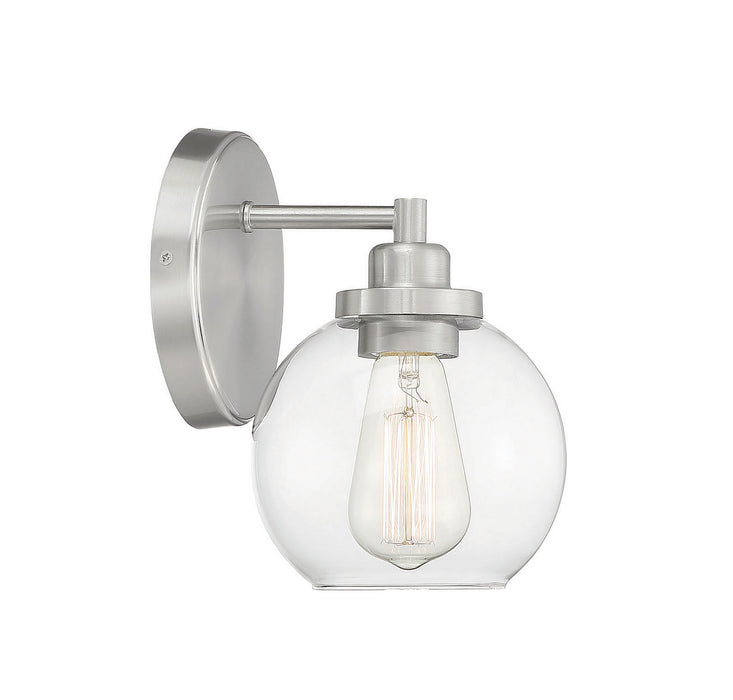 Savoy House 9-4050-1-SN One Light Bath, Satin Nickel