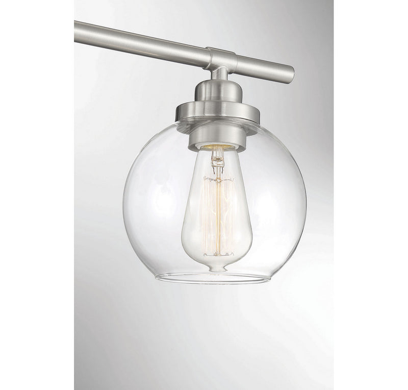 Savoy House 9-4050-1-SN One Light Bath, Satin Nickel