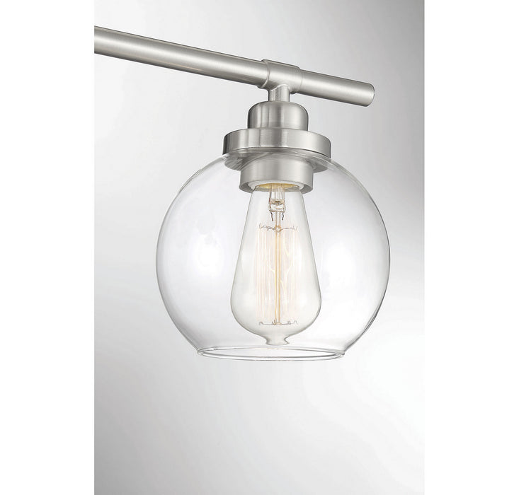 Savoy House 9-4050-1-SN One Light Bath, Satin Nickel