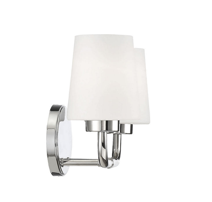 Savoy House 8-4090-2-109 Two Light Bath Bar, Polished Nickel