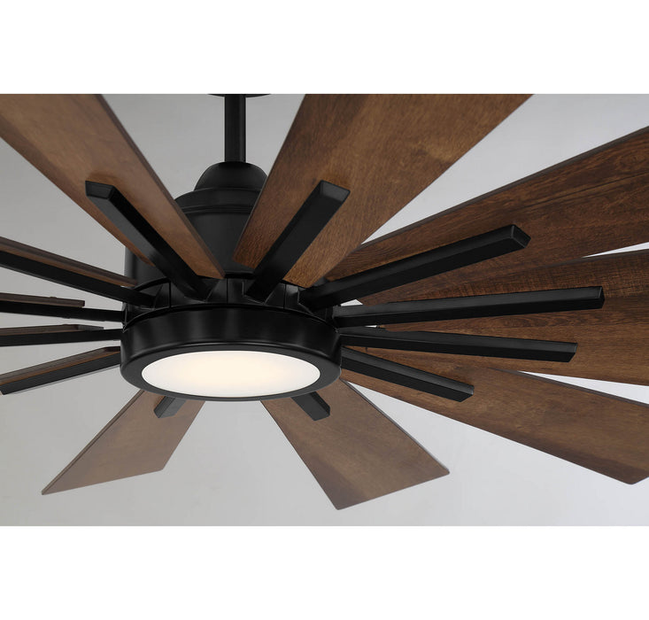 Meridian M2024MBK 60" Ceiling Fan, Matte Black