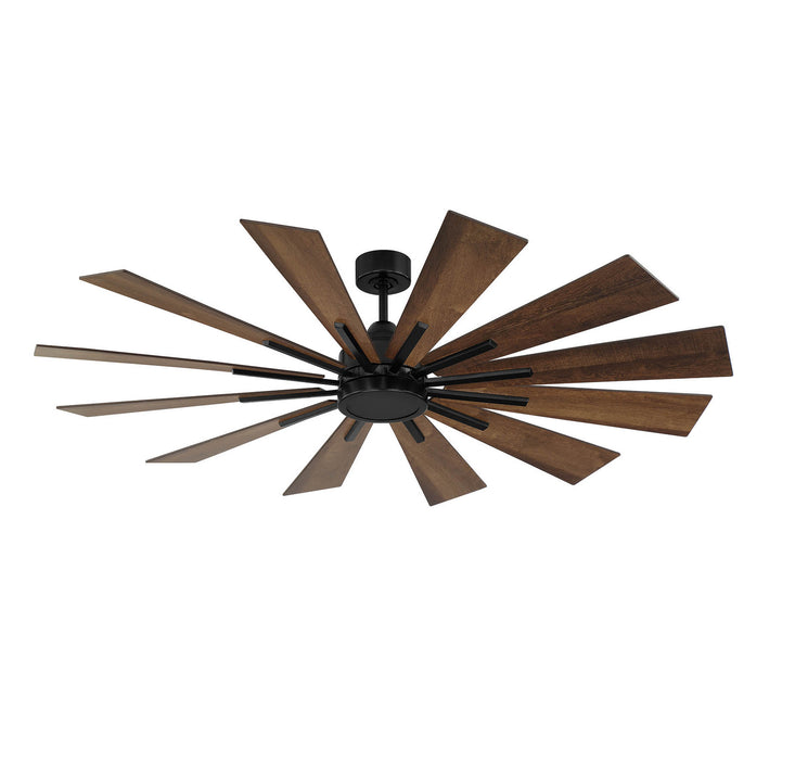 Meridian M2024MBK 60" Ceiling Fan, Matte Black