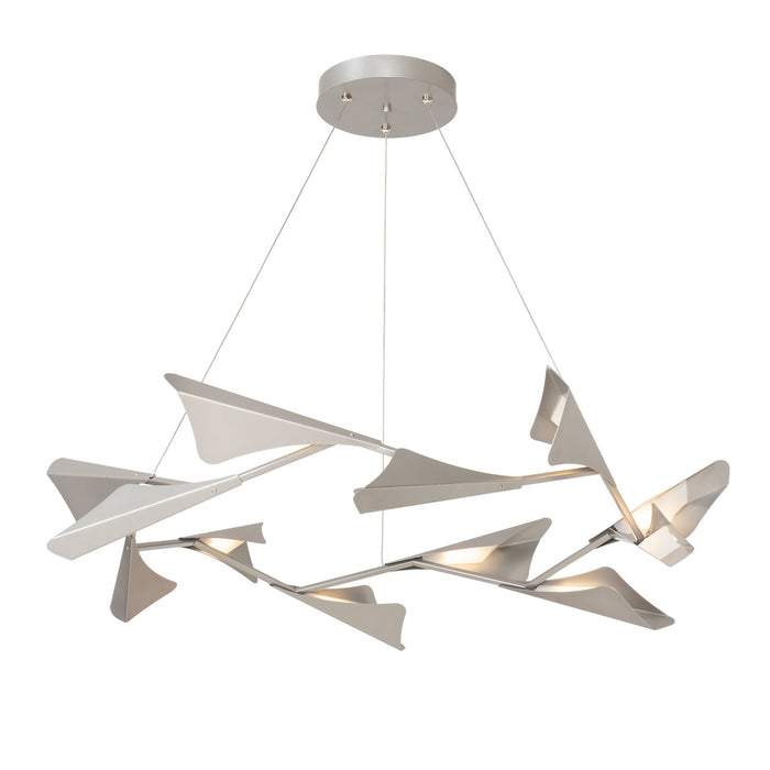 Hubbardton Forge 135008-LED-STND-82-82 LED Pendant, Vintage Platinum