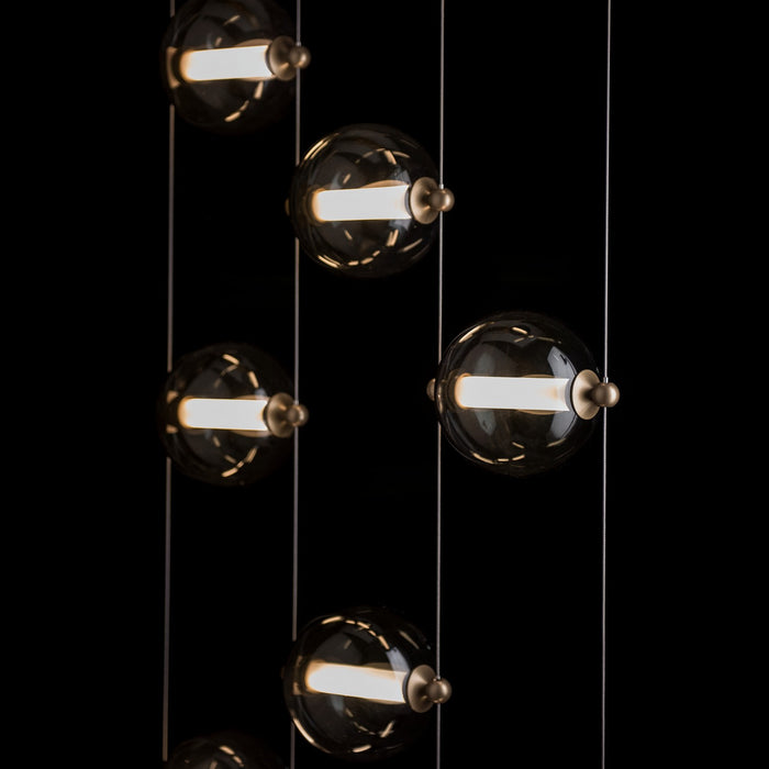 Hubbardton Forge 139057-LED-STND-84-YL0668 LED Pendant, Soft Gold