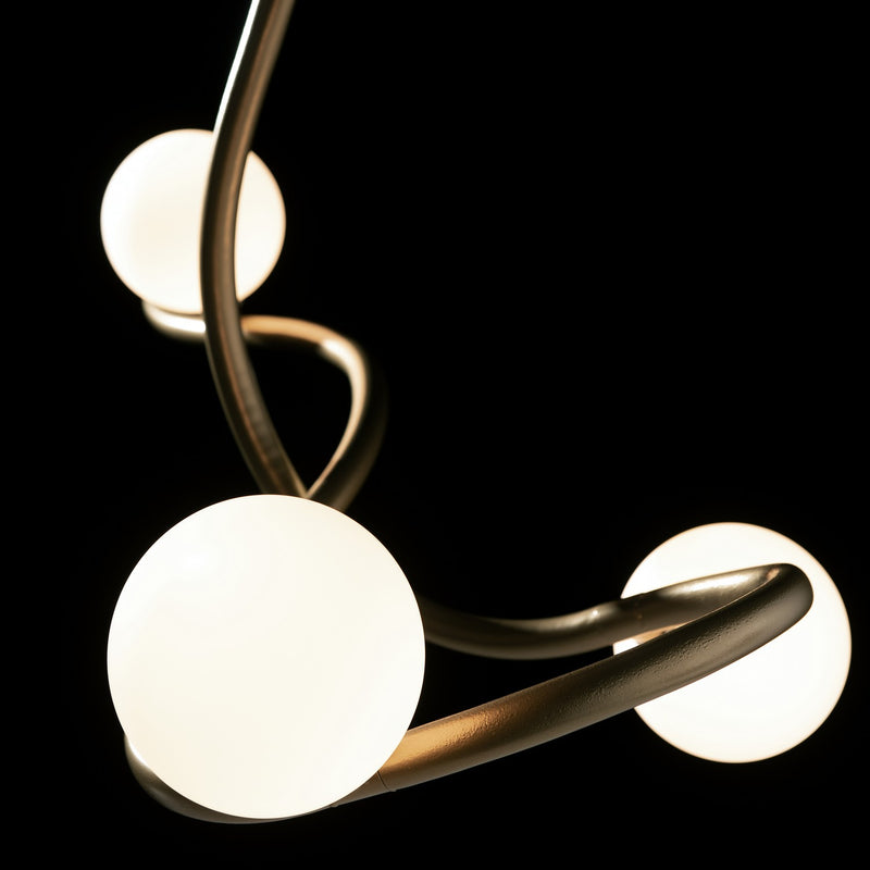 Hubbardton Forge 139201-SKT-84-GG0677 Three Light Pendant, Soft Gold