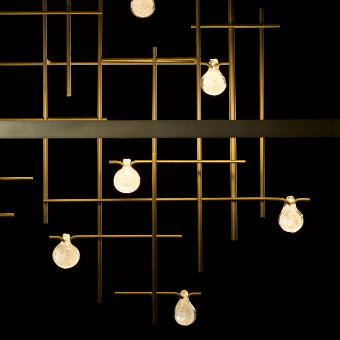 Hubbardton Forge 139752-LED-STND-07-YG0500 LED Pendant, Dark Smoke