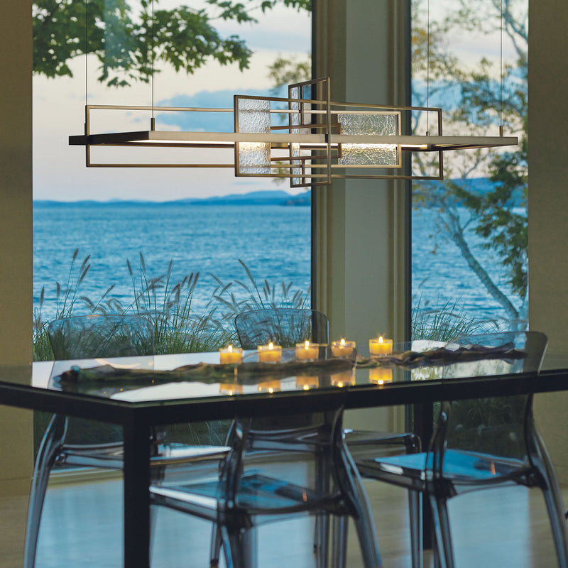 Hubbardton Forge 139754-LED-STND-07-82 LED Pendant, Dark Smoke