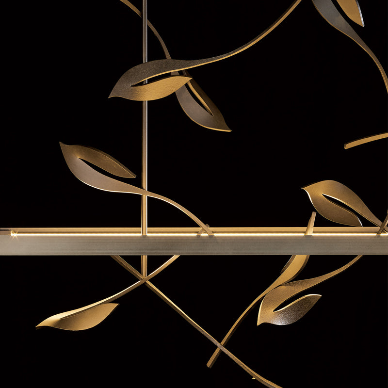 Hubbardton Forge 139756-LED-STND-07 LED Pendant, Dark Smoke