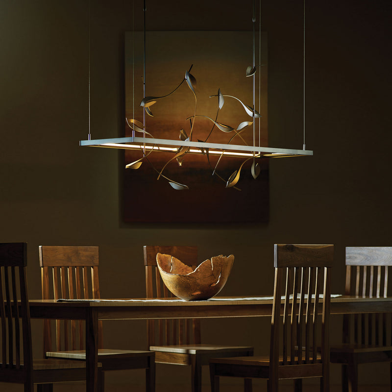 Hubbardton Forge 139756-LED-STND-07 LED Pendant, Dark Smoke