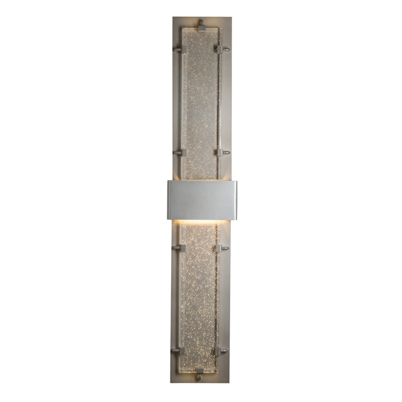 Hubbardton Forge 302507-LED-78-II0397 LED Outdoor Wall Sconce, Coastal Burnished Steel