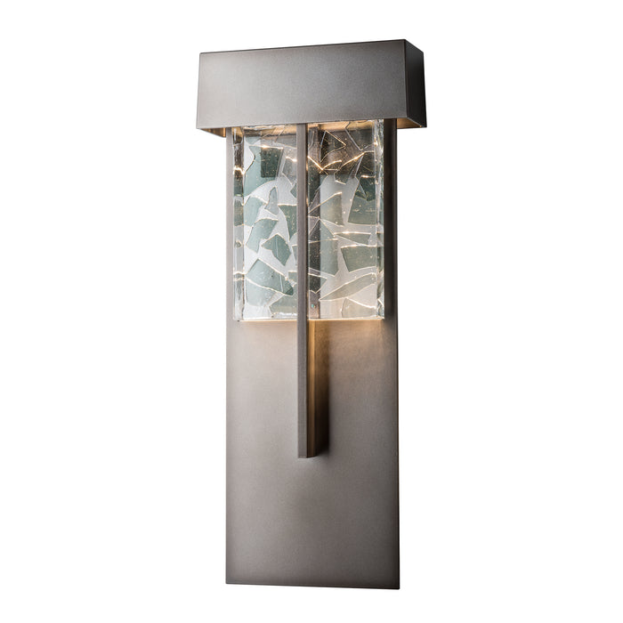 Hubbardton Forge 302518-LED-77-YP0669 LED Outdoor Wall Sconce, Coastal Dark Smoke