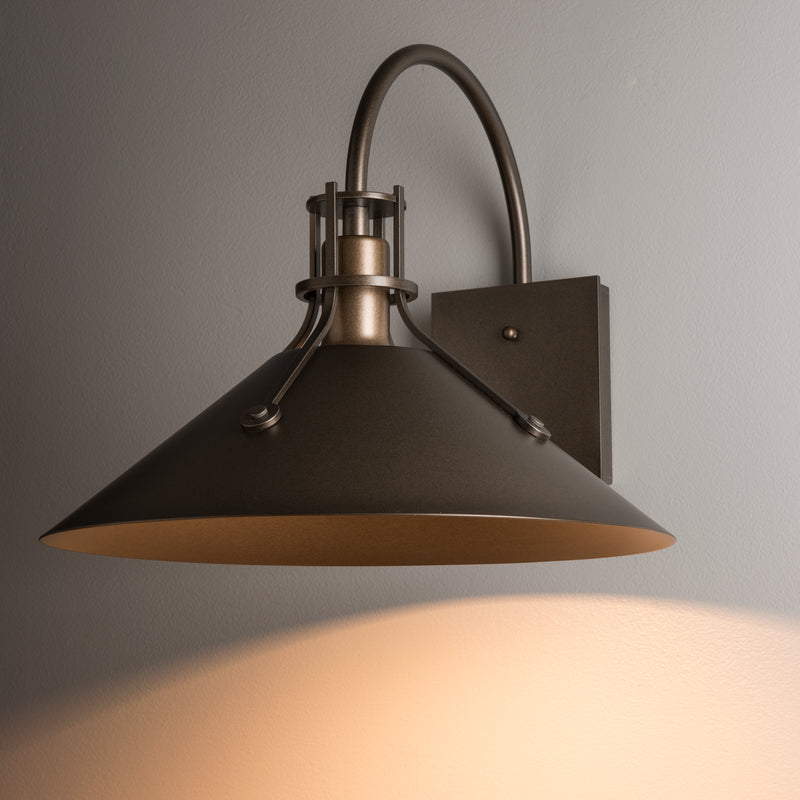 Hubbardton Forge 302713-SKT-75 One Light Outdoor Wall Sconce, Coastal Bronze