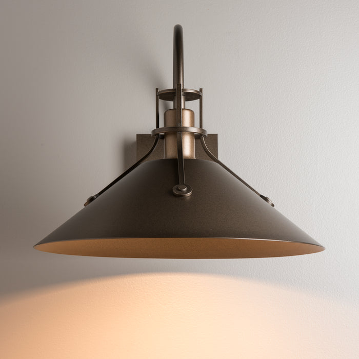 Hubbardton Forge 302713-SKT-75 One Light Outdoor Wall Sconce, Coastal Bronze