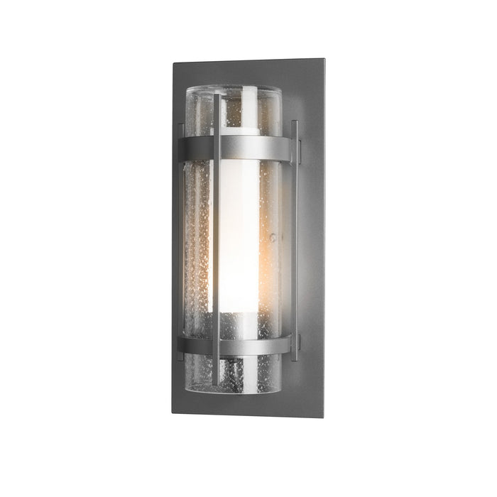 Hubbardton Forge 305897-SKT-78-ZS0655 One Light Outdoor Wall Sconce, Coastal Burnished Steel