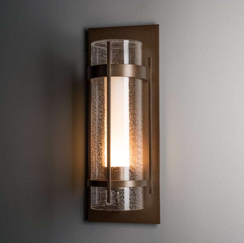 Hubbardton Forge 305898-SKT-75-ZS0656 One Light Outdoor Wall Sconce, Coastal Bronze